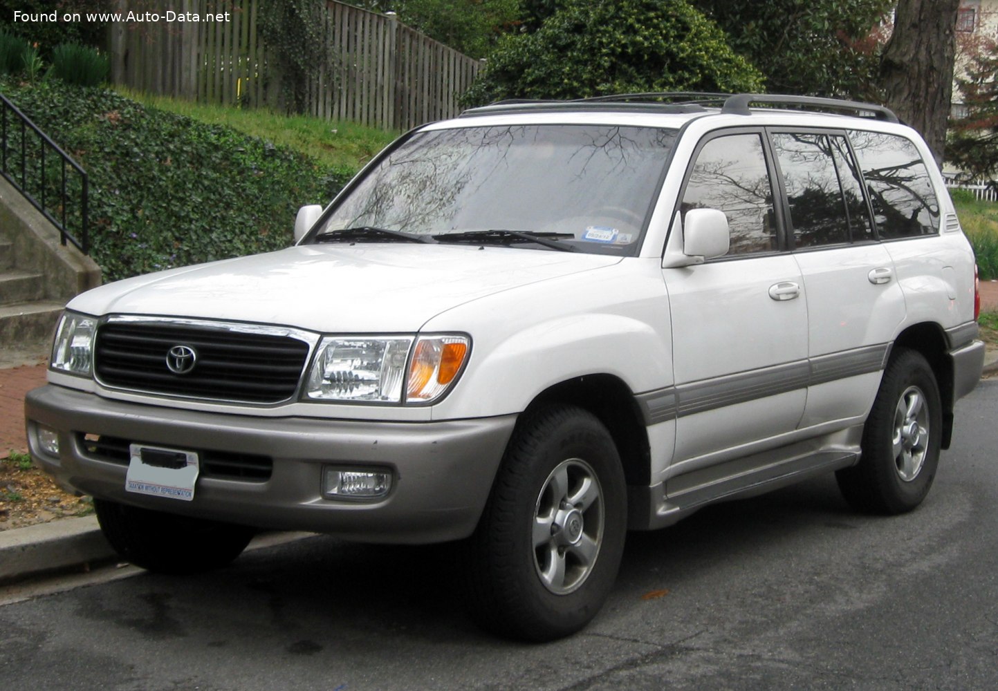 Specifications: Toyota Land Cruiser (J100) 4.2 TD (204 Hp) 1998, 1999, 2000, 2001, 2002