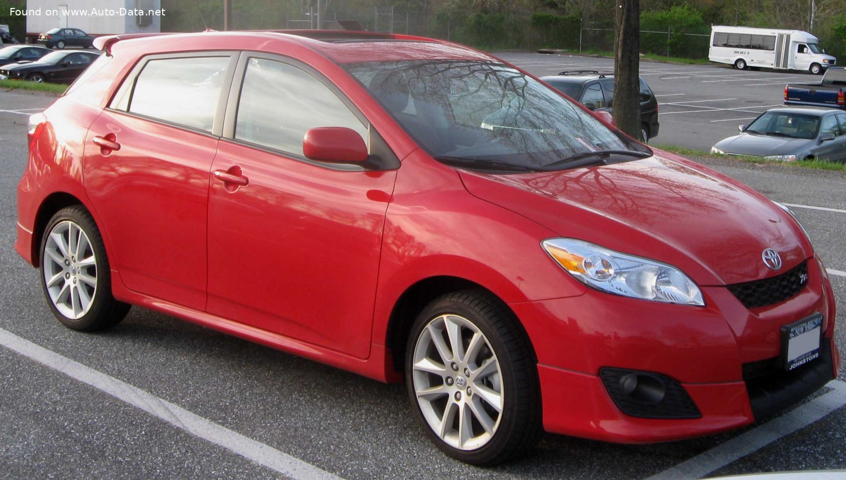 Specifications: Toyota Matrix (E140) S 2.4 (160 Hp) Automatic 2008, 2009, 2010, 2011, 2012, 2013, 2014