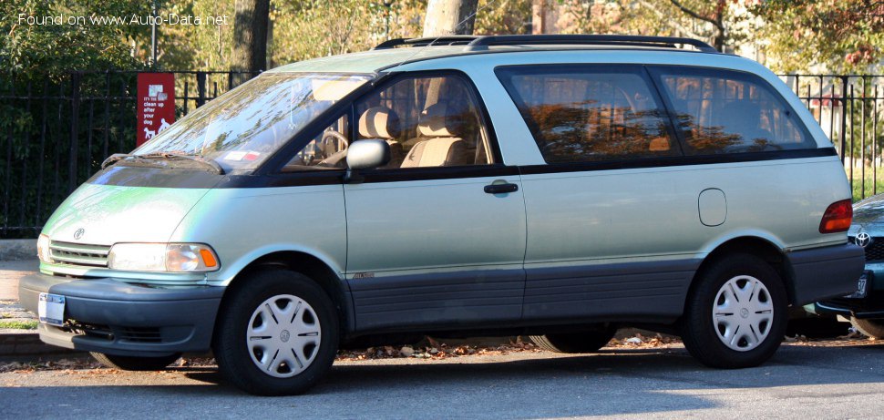 Specifications: Toyota Previa (CR) 2.0 D-4D (116 Hp) 2000, 2001, 2002, 2003, 2004, 2005