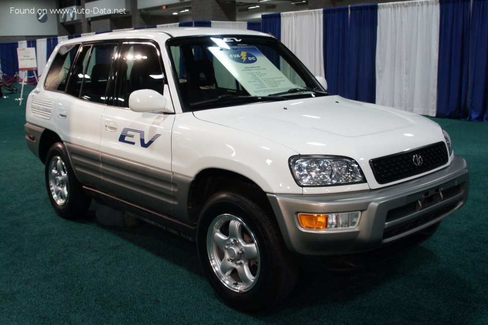 Specifications: Toyota RAV4 EV I (BEA11) 5-door 27.36 kWh (68 Hp) 1997, 1998, 1999, 2000, 2001, 2002, 2003