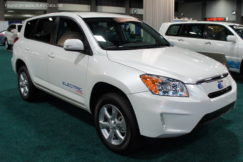 Specifications: Toyota RAV4 EV II (QEA38) 50 kWh (154 Hp) 2012, 2013, 2014