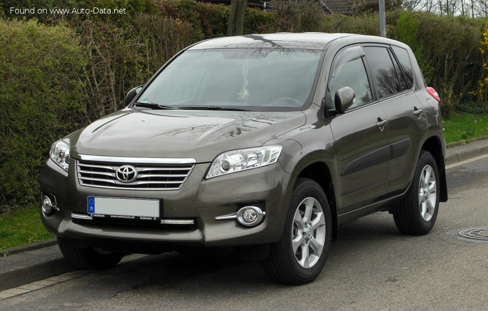 Specifications: Toyota RAV4 III (XA30, facelift 2010) 2.2 D-4D (150 Hp) 2010, 2011, 2012, 2013
