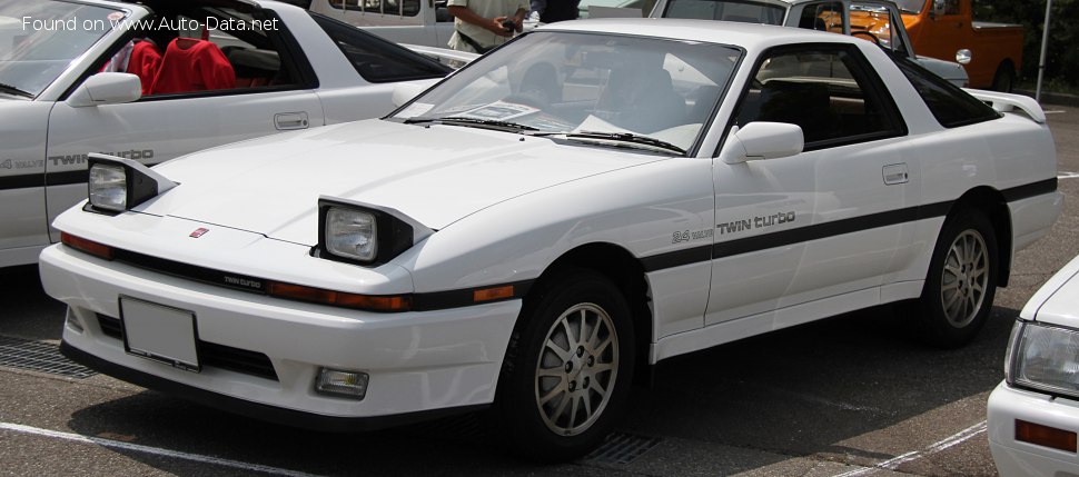 Specifications: Toyota Supra III (A70) 3.0 Turbo (235 Hp) 1987, 1988, 1989