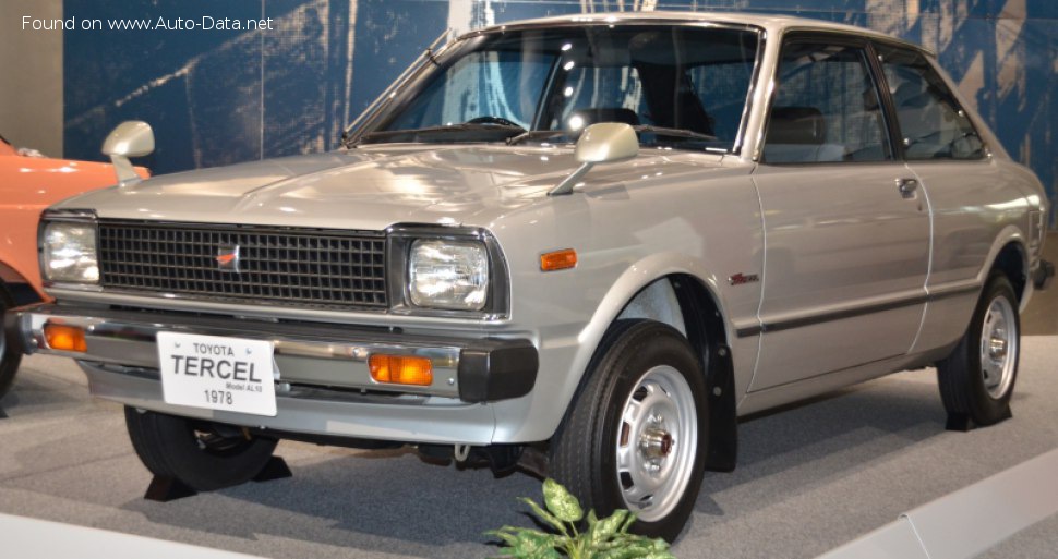 Specifications: Toyota Tercel (L1,L2) 1.3 (AL11) (65 Hp) 1978, 1979, 1980, 1981, 1982