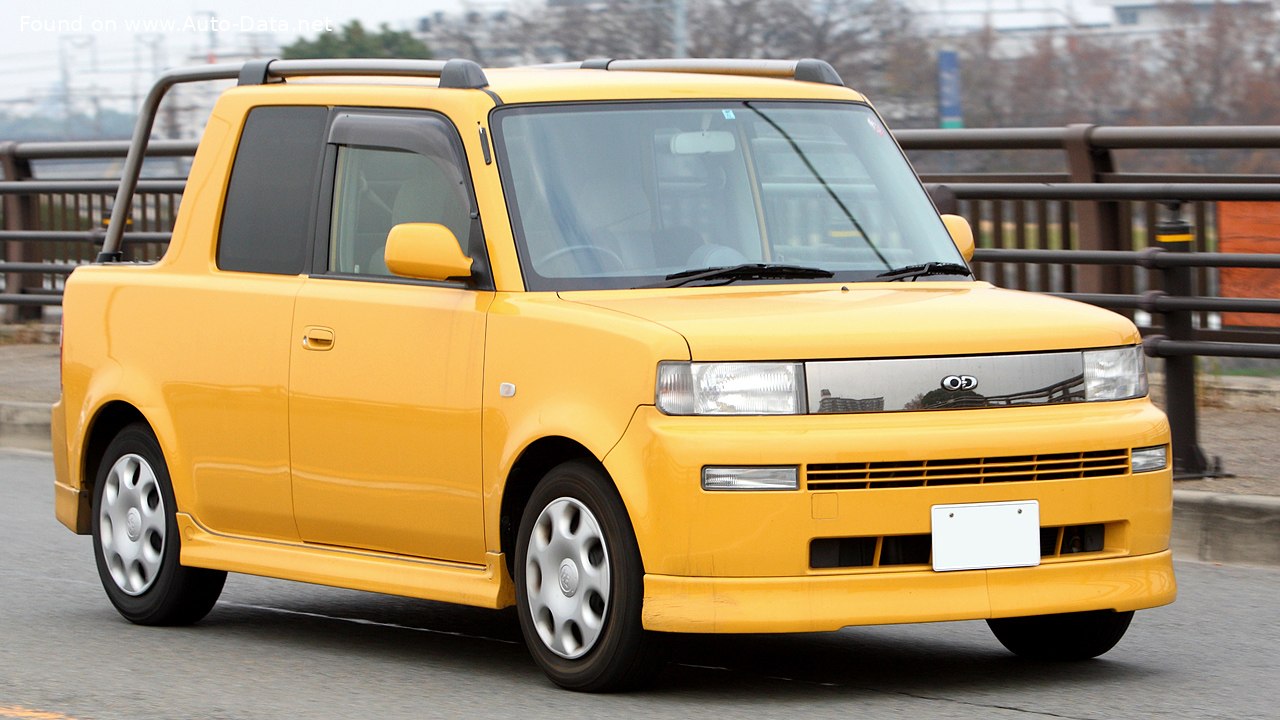 Specifications: Toyota bB Open Deck 1.3 i 16V (88 Hp) 2000, 2001