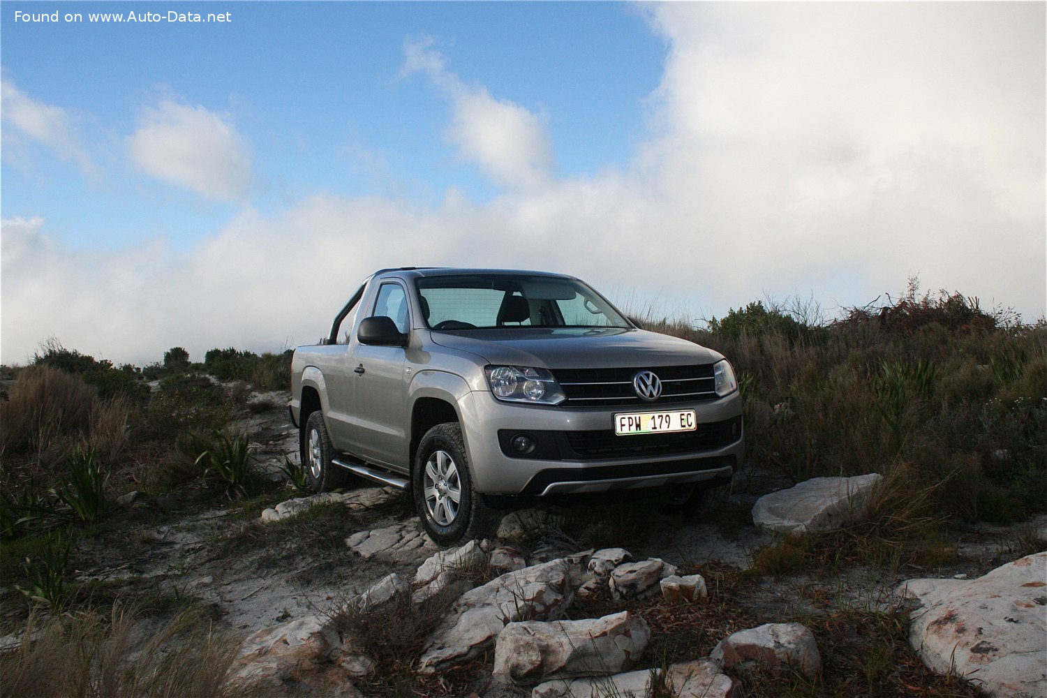 Specifications: Volkswagen Amarok I Single Cab 2.0 TDI (180 Hp) BMT 2010, 2011, 2012, 2013, 2014, 2015, 2016