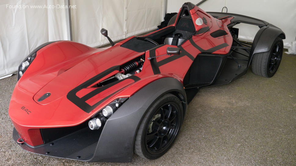 Specifications: BAC Mono 2.5 (305 Hp) Automatic 2016, 2017, 2018, 2019, 2020