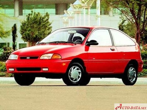 Specifications: Kia Avella 1.3 i 16V (76 Hp) 1994, 1995, 1996, 1997, 1998, 1999, 2000
