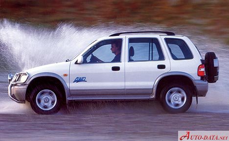 Specifications: Kia Sportage (K00) 2.0 i 16V (128 Hp) 1994, 1995, 1996, 1997, 1998, 1999, 2000, 2001, 2002, 2003, 2004, 2005, 2006
