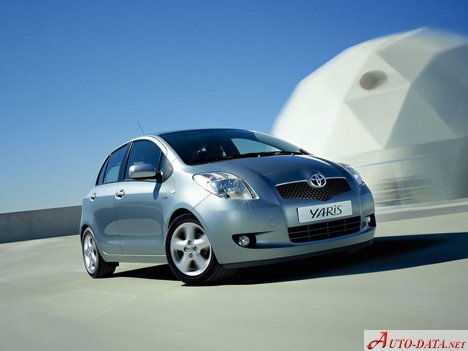 Specifications: Toyota Yaris II 1.33 VVT-i (101 Hp) 2009, 2010