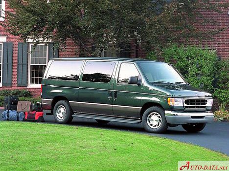 Specifications: Ford Econoline (E) 5.4 i V8 XLT (258 Hp) 1999, 2000, 2001, 2002, 2003