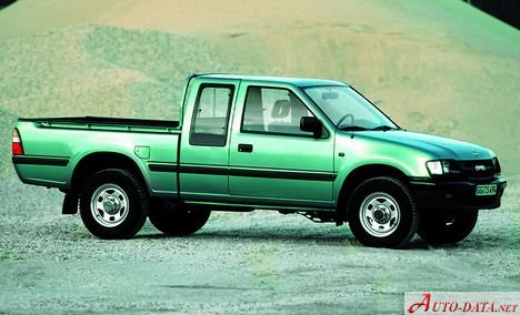 Specifications: Opel Campo Half Cab 2.5 TD (76 Hp) 4×4 1991, 1992, 1993, 1994, 1995, 1996, 1997, 1998, 1999, 2000, 2001