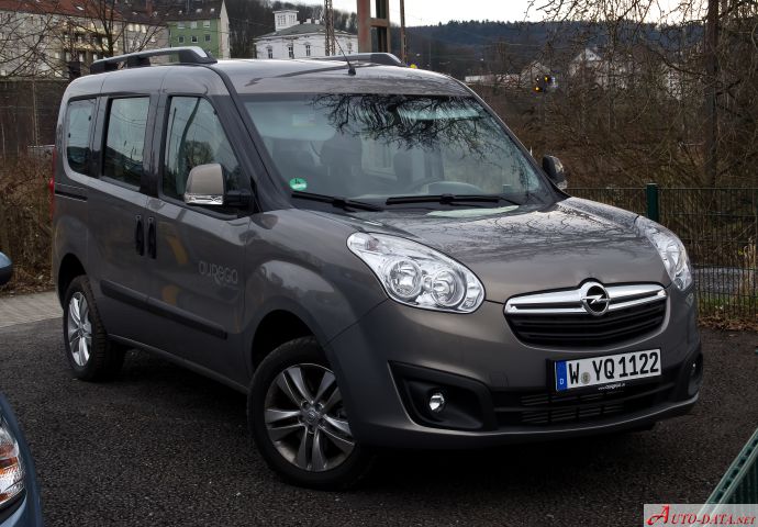 Specifications: Opel Combo Tour D 1.6 CDTI (95 Hp) 2015, 2016, 2017