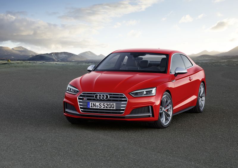Specifications: Audi S5 Coupe (F5) 3.0 TFSI V6 (354 Hp) quattro Tiptronic 2016, 2017, 2018