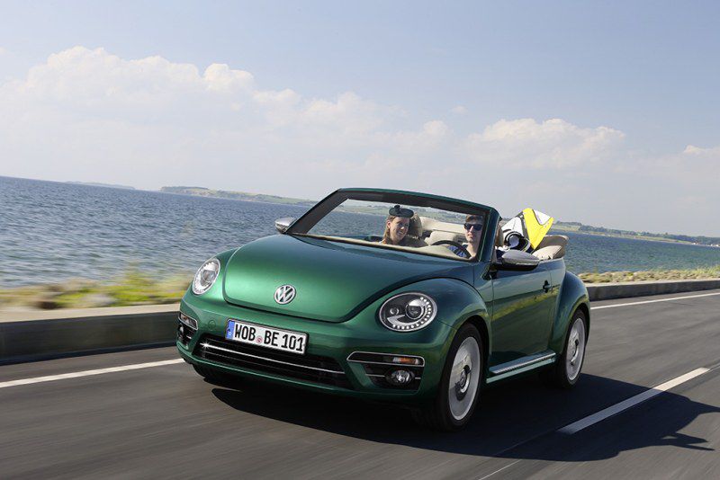 Specifications: Volkswagen Beetle Convertible (A5, facelift 2016) 1.2 TSI (105 Hp) DSG 2016, 2017, 2018