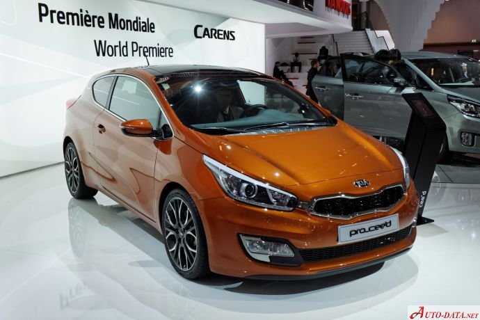 Specifications: Kia Pro Cee’d II 1.4 16V CVVT (100 Hp) 2013, 2014, 2015