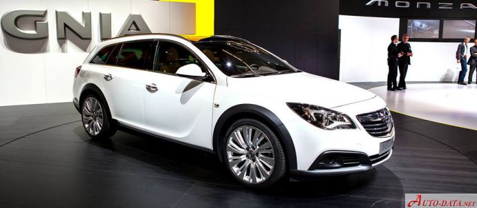 Specifications: Opel Insignia Country Tourer (A, facelift 2013) 2.0 CDTI (195 Hp) Ecotec Automatic 2013, 2014, 2015