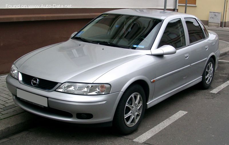 Specifications: Opel Vectra B (facelift 1999) 2.0i 16V (136 Hp) 1999, 2000