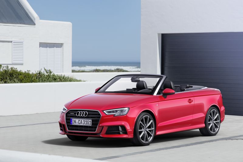 Specifications: Audi A3 Cabriolet (8V, facelift 2016) 1.4 TFSI COD ultra (150 Hp) 2016, 2017