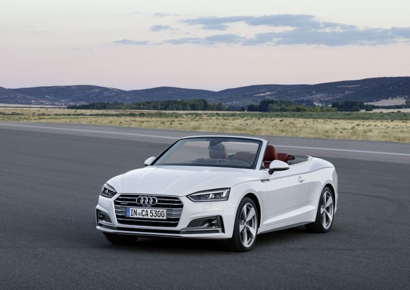 Specifications: Audi A5 Cabriolet (F5) 40 TFSI (190 Hp) S tronic 2018, 2019