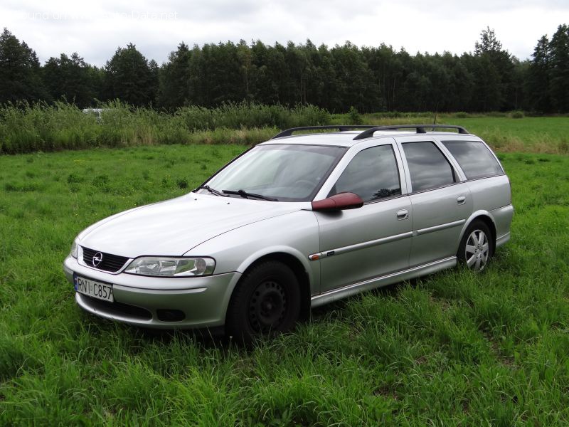 Specifications: Opel Vectra B Caravan (facelift 1999) 2.5i V6 (170 Hp) Automatic 2000, 2001, 2002