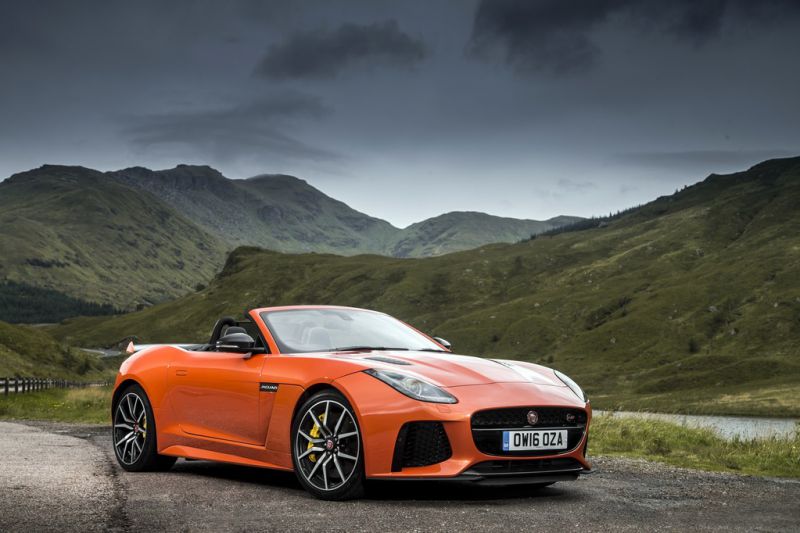 Specifications: Jaguar F-type Convertible (facelift 2017) 3.0 V6 (400 Hp) Automatic 2017, 2018