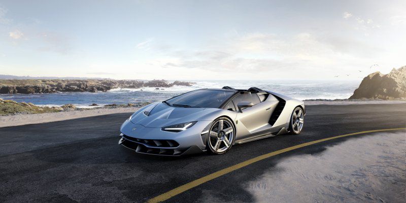 Specifications: Lamborghini Centenario LP 770-4 Roadster 6.5 V12 (770 Hp) 4WD ISR 2016, 2017, 2018
