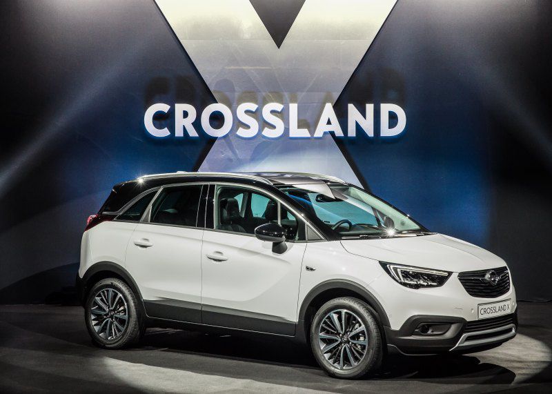 Specifications: Opel Crossland X 1.6 (120 Hp) 2017, 2018