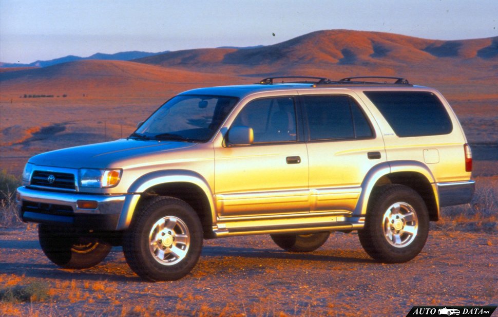Specifications: Toyota 4Runner III 3.0 TD (125 Hp) Automatic 1995, 1996, 1997, 1998, 1999
