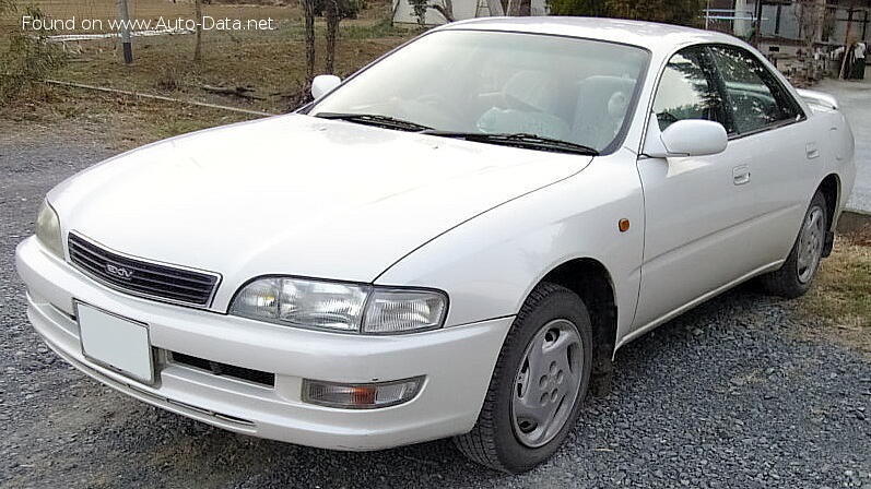Specifications: Toyota Corona EXiV 1.8i (115 Hp) Automatic 1989, 1990, 1991, 1992, 1993