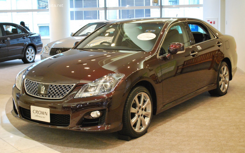 Specifications: Toyota Crown XIII Athlete (S200) 2.5 i-Four V6 24V (215 Hp) 4WD Automatic 2008, 2009, 2010