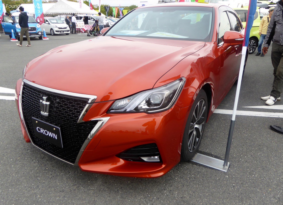 Specifications: Toyota Crown XIV Athlete (S210, facelift 2016) 2.5 i-Four V6 24V (203 Hp) 4WD ECT 2016, 2017, 2018