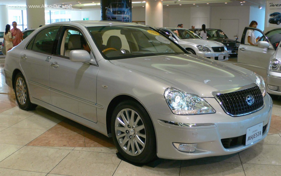 Specifications: Toyota Crown Majesta IV (S180, facelift 2006) 4.3 i-Four V8 32V (280 Hp) 4×4 Automatic 2006, 2007, 2008, 2009