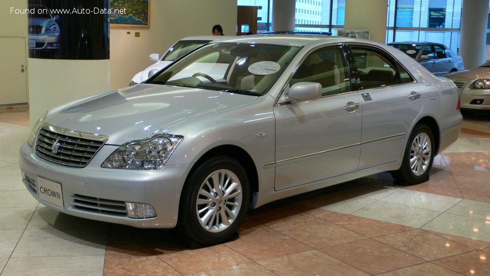 Specifications: Toyota Crown XII Royal (S180, facelift 2005) 2.5 V6 24V (215 Hp) Automatic 2005, 2006, 2007, 2008
