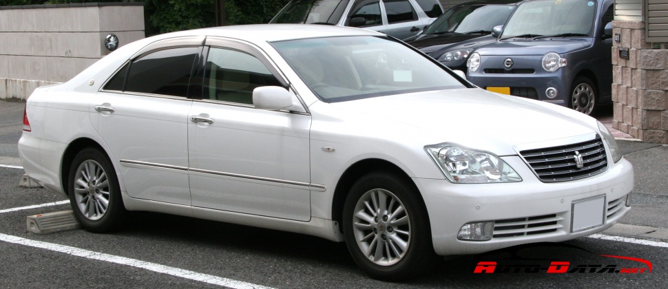 Specifications: Toyota Crown XII Royal (S180) 3.0 V6 24V (256 Hp) Automatic 2003, 2004, 2005