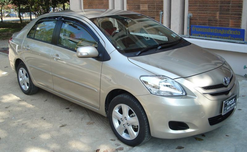 Specifications: Toyota Vios II 1.5 (109 Hp) Automatic 2007, 2008, 2009, 2010, 2011, 2012, 2013