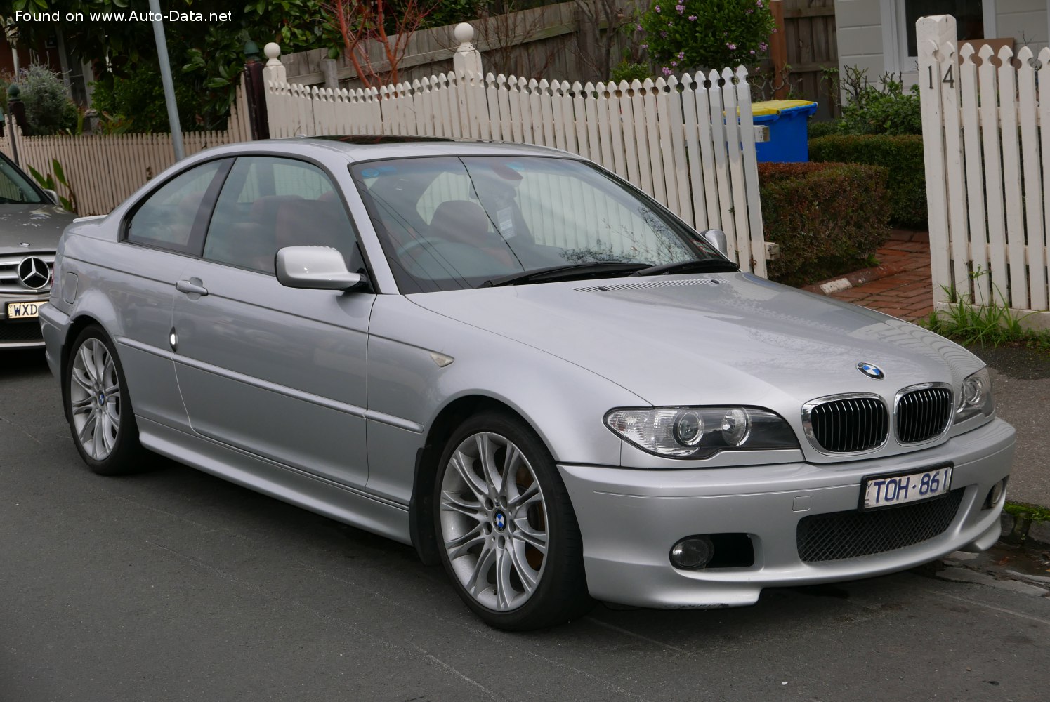 Specifications: BMW 3 Series Coupe (E46, facelift 2003) 330Cd (204 Hp) 2003, 2004, 2005, 2006