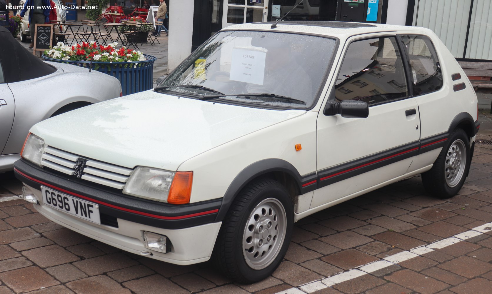Specifications: Peugeot 205 I (741AC) 3-door 1.4 (60 Hp) 1983, 1984, 1985, 1986, 1987