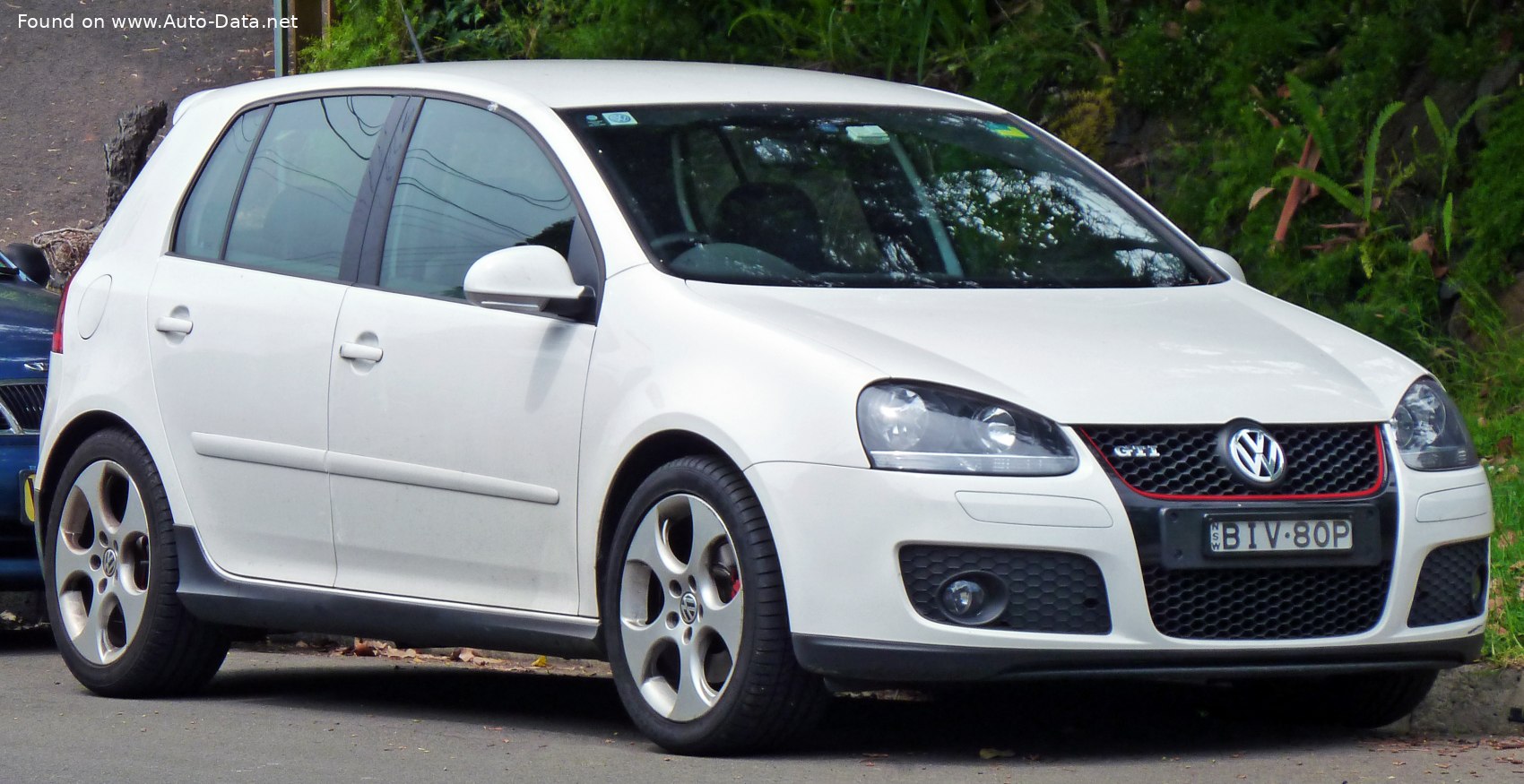 Specifications: Volkswagen Golf V (5-door) GTI 2.0 TFSI (200 Hp) 2004, 2005, 2006, 2007, 2008
