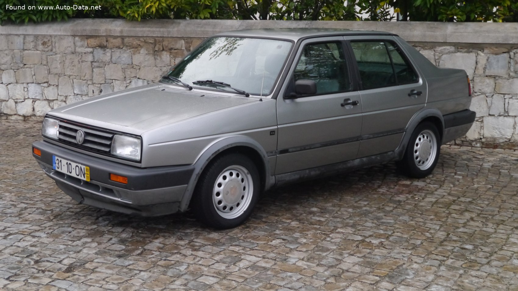 Specifications: Volkswagen Jetta II (facelift 1987) 1.8 i (107 Hp) 1987, 1988, 1989, 1990, 1991
