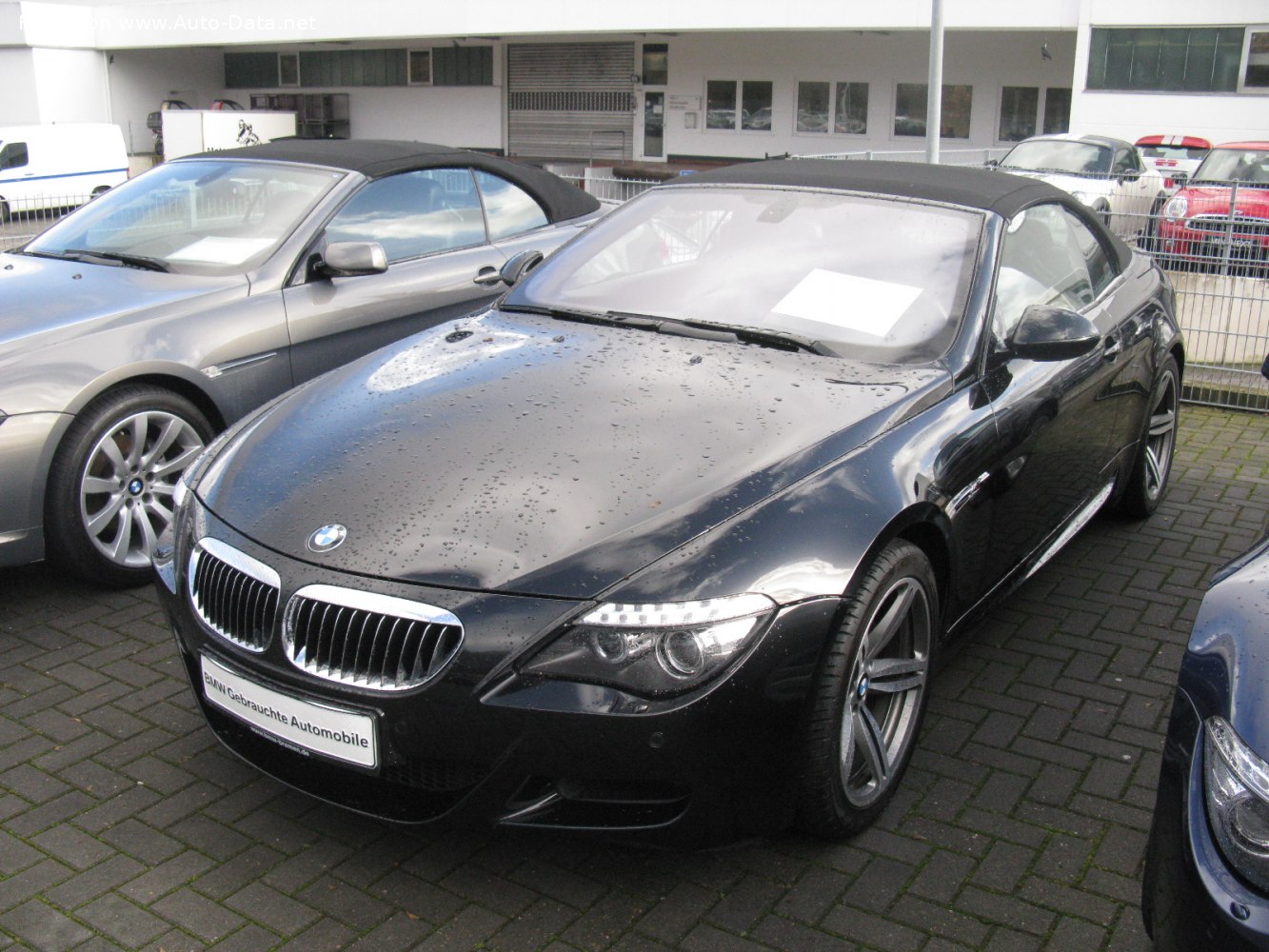 Specifications: BMW M6 Convertible (E64 LCI, facelift 2007) 5.0 V10 (507 Hp) SMG 2007, 2008, 2009, 2010