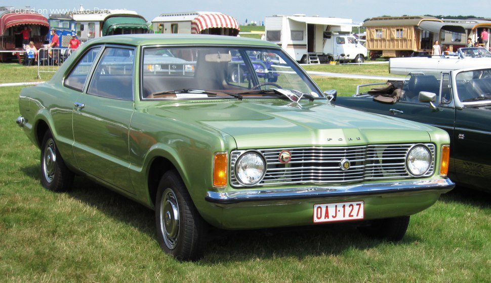 Specifications: Ford Taunus (GBTK) 2000 V6 (90 Hp) 1970, 1971, 1972, 1973, 1974, 1975, 1976