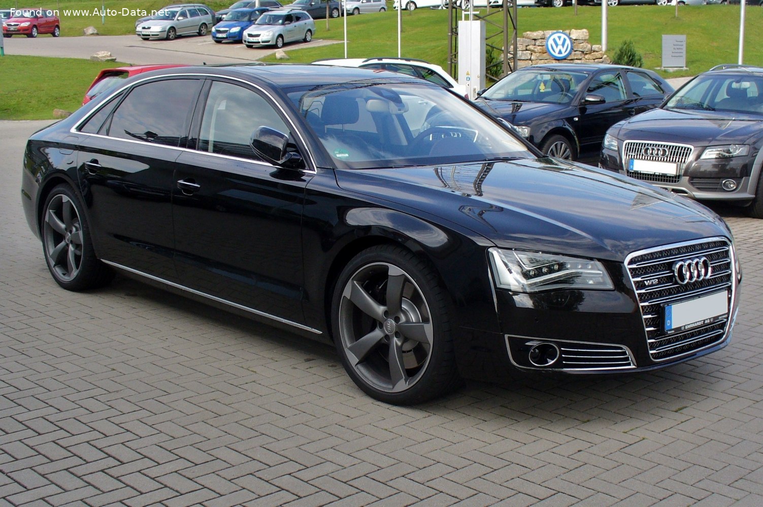 Specifications: Audi A8L (D4, 4H) 4.2 FSI V8 (372 Hp) quattro Tiptronic 2010, 2011, 2012