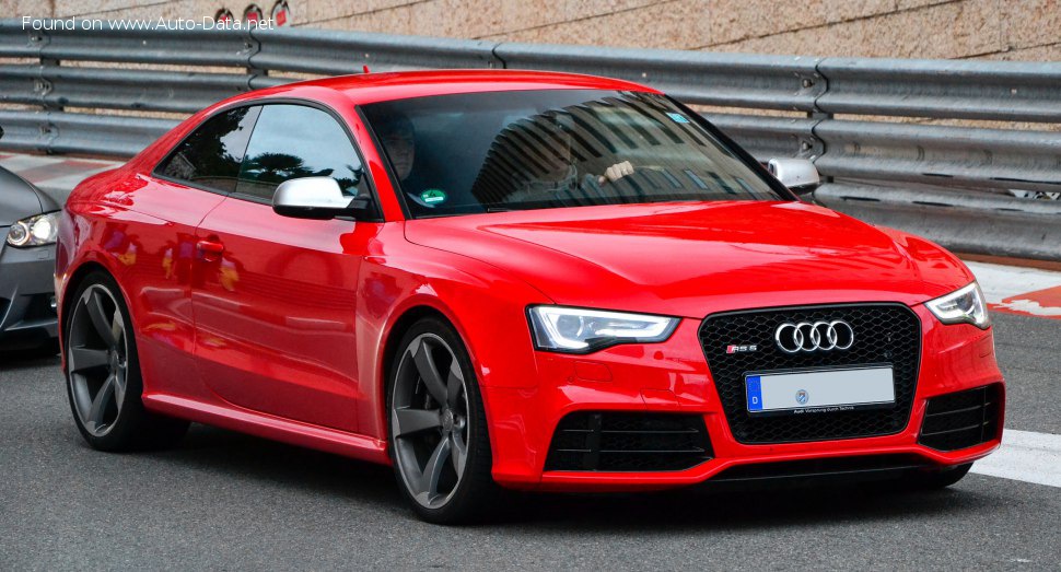 Specifications: Audi RS5 Coupe (8T, facelift 2012) 4.2 FSI V8 (450 Hp) quattro S tronic 2012, 2013, 2014, 2015