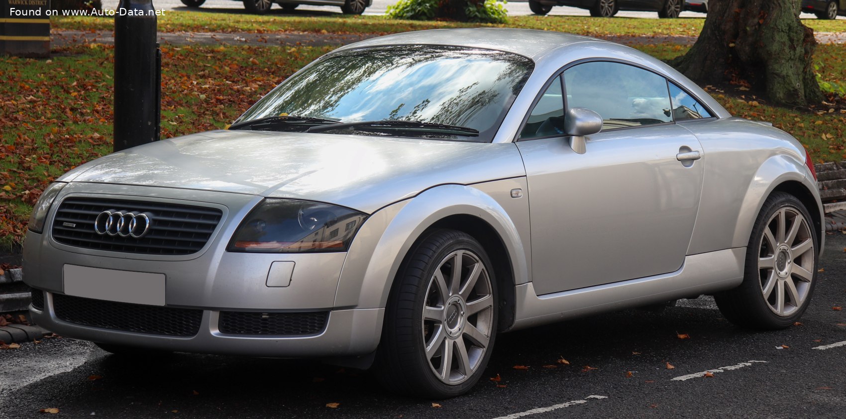 Specifications: Audi TT Coupe (8N) 1.8 T (180 Hp) 1998, 1999, 2000