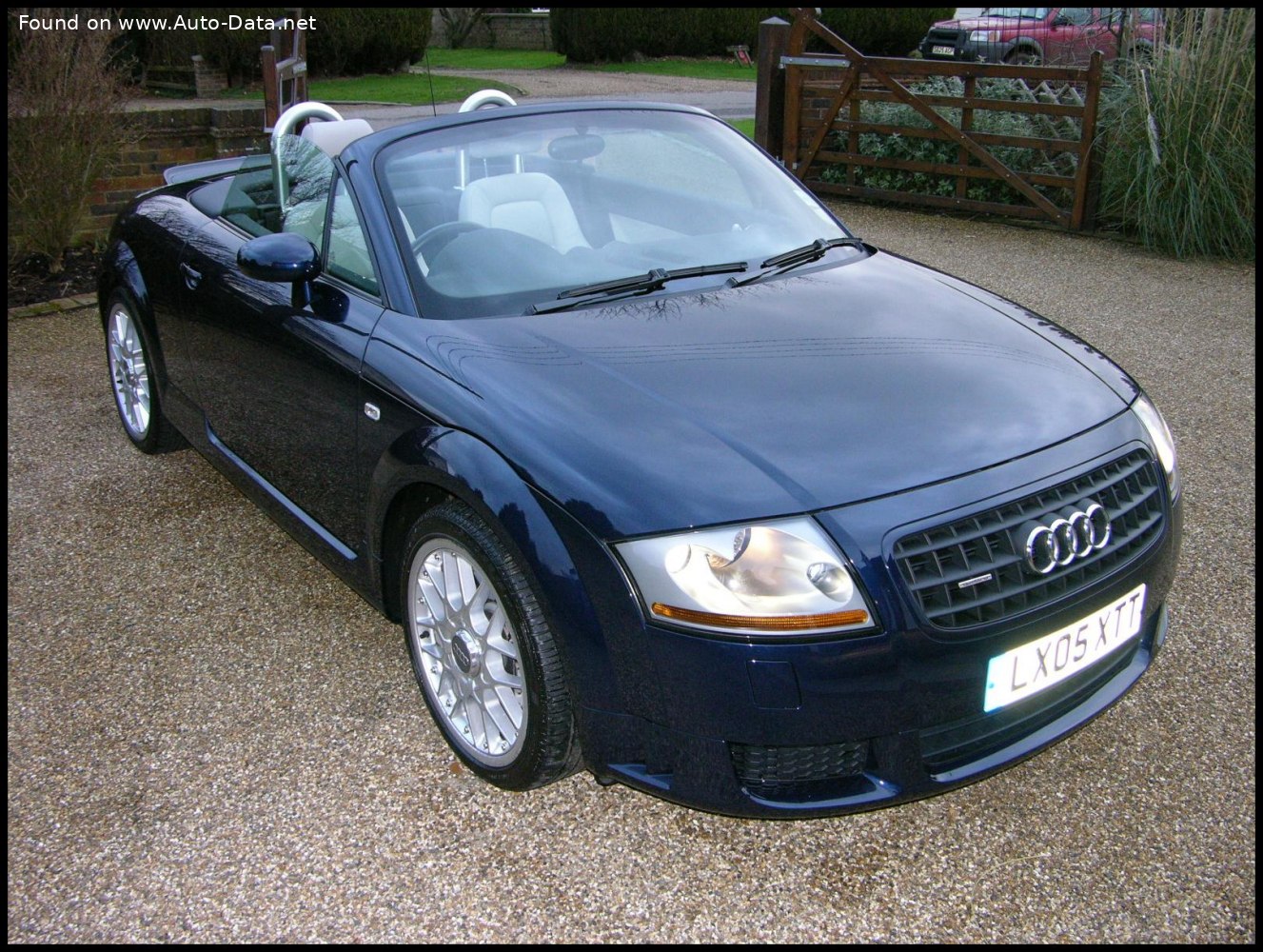 Specifications: Audi TT Roadster (8N, facelift 2000) 1.8 T (190 Hp) 2005, 2006