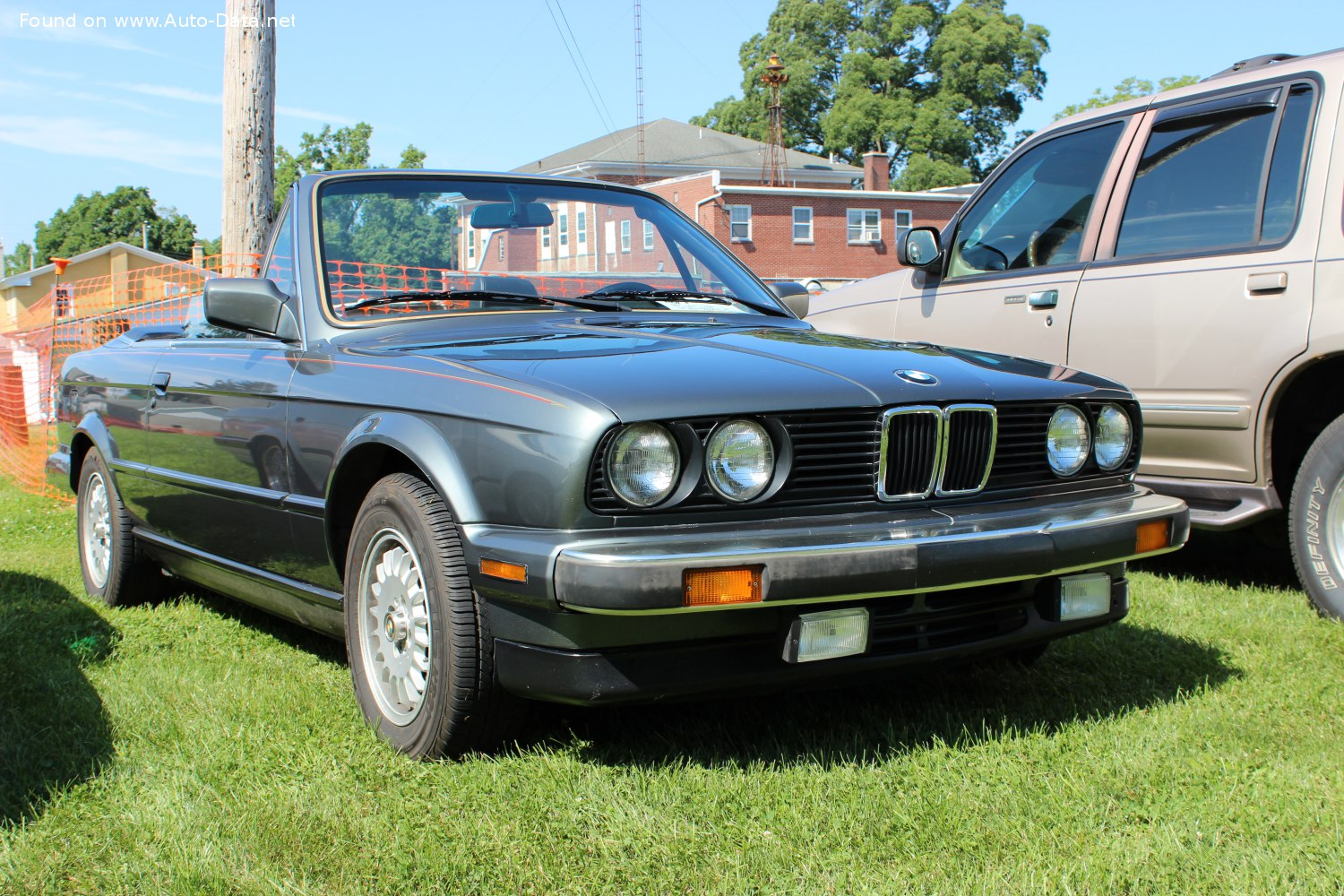 Specifications: BMW 3 Series Convertible (E30) 325i (170 Hp) 1985, 1986