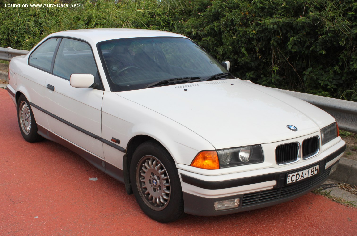 Specifications: BMW 3 Series Coupe (E36) 316i (102 Hp) Automatic 1993, 1994, 1995, 1996, 1997, 1998, 1999