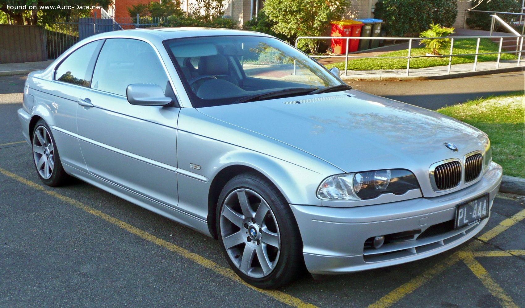 Specifications: BMW 3 Series Coupe (E46) 325Ci (192 Hp) 2001, 2002, 2003
