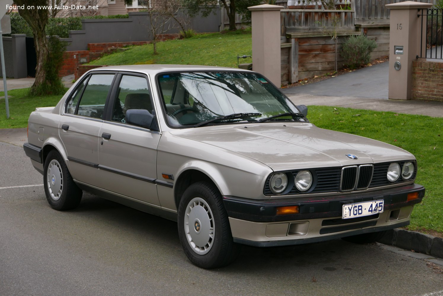 Specifications: BMW 3 Series Sedan (E30, facelift 1987) 324d (86 Hp) 1987, 1988, 1989, 1990, 1991